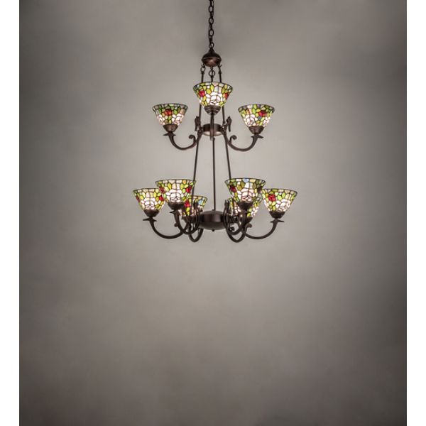 241038 32 in. Roman 9 Light Chandelier