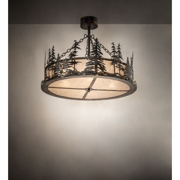 241418 36 in. Tall Pines Inverted Pendant