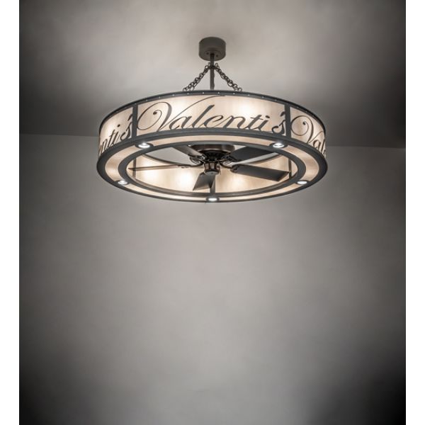 244087 55 in. Personalized Valentis Chandelier, Beige & Grey