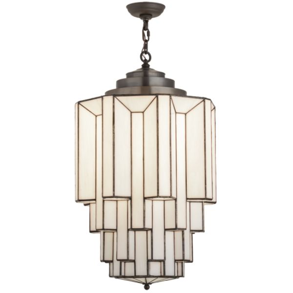 245767 18 in. Paramount Pendant, White