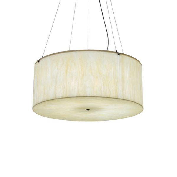 248376 48 in. Cilindro Pendant, White & Grey