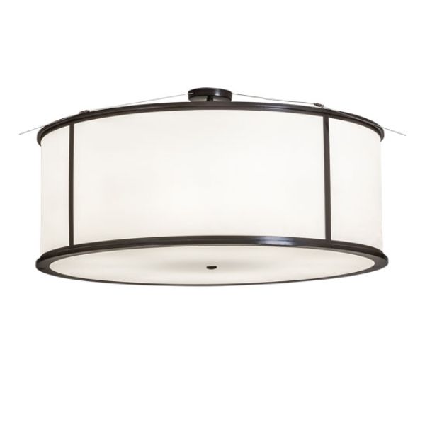 248508 48 in. Wide Arcas Semi-Flushmount, White