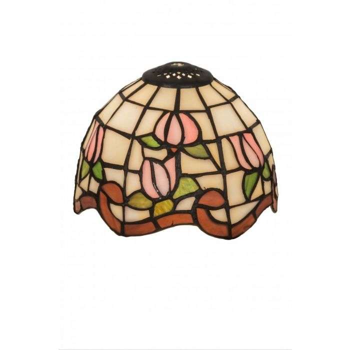 139063 7 in. Roseborder Lamp Shade