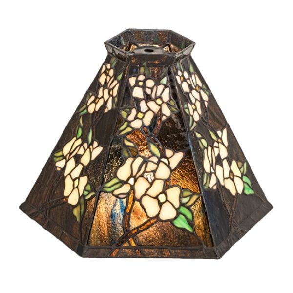 184695 12 in. Penti-Blossom Lamp Shade