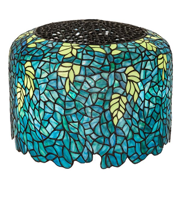 118687 18 in. Tiffany Wisteria Shade Light