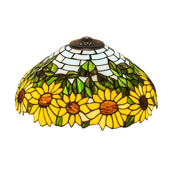 119557 16 in. Wide Wild Sunflower Shade