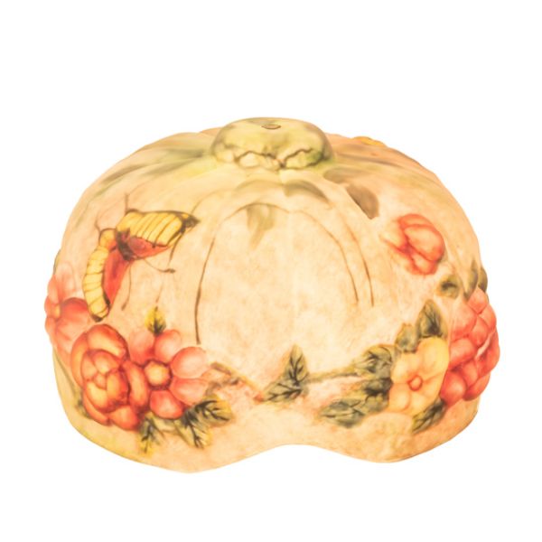 13 in. Puffy Butterfly & Flowers Lamp Shade
