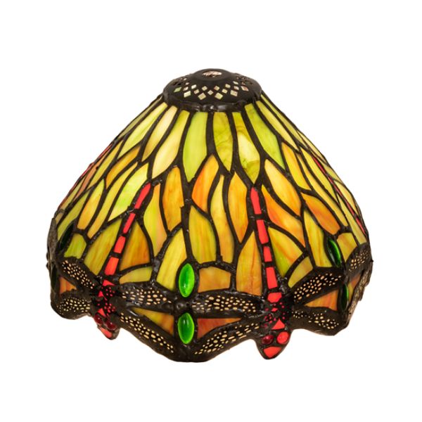 10521 7 in. Tiffany Hanginghead Dragonfly Lamp Shade