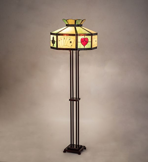63.5 in. Poker Face Floor Lamp