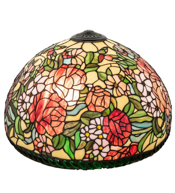 67092 20 in. Romance Rose Shade Light