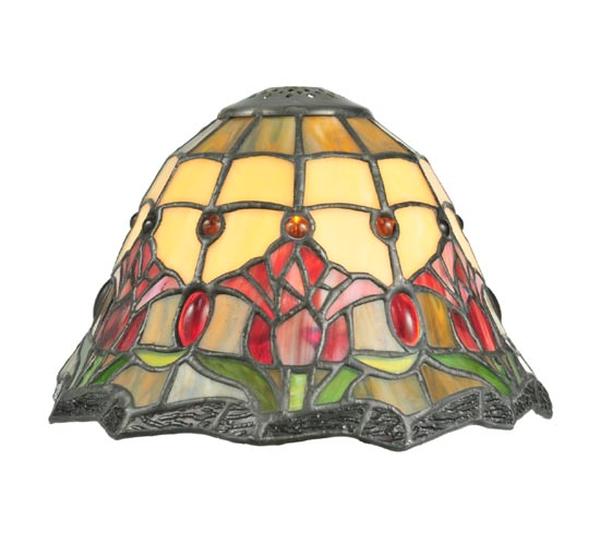 108983 8 in. Recurved Colonial Tulip Shade