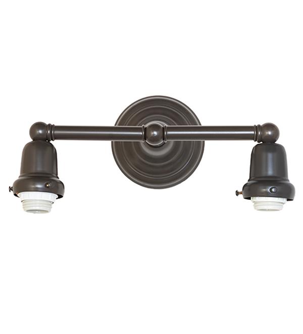 272196 14 in. Timeless Bronze Revival 2 Light Wall Sconce Hardware