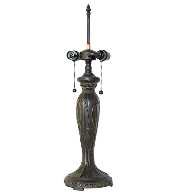 119678 26 in. Bronze Nile 2 Light S Cluster Table Base