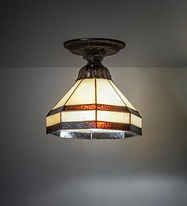 276096 8 in. Top Ridge Flush Mount