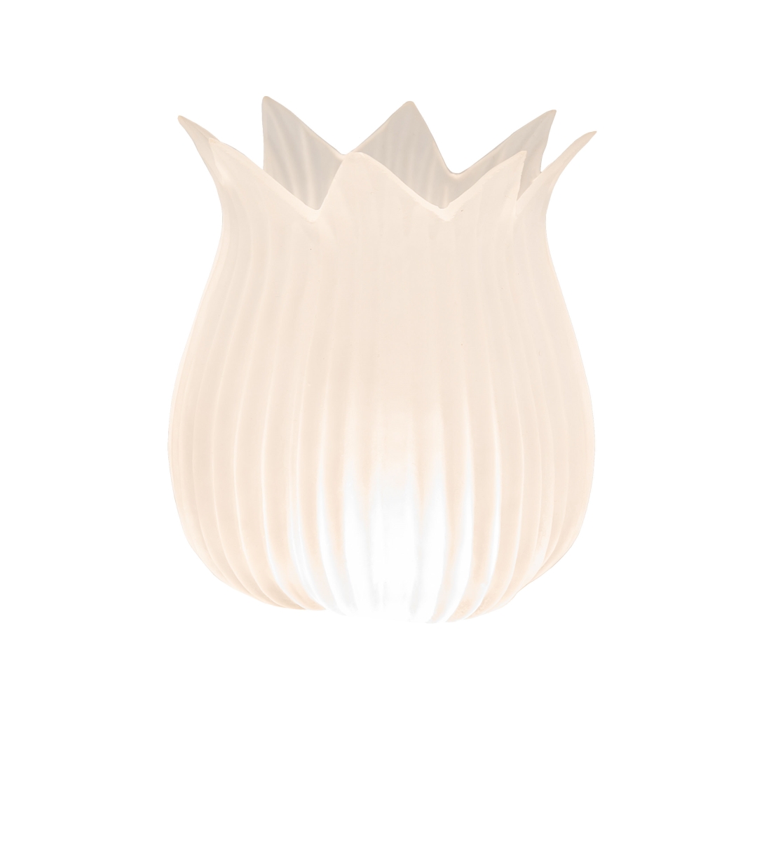 98386 3.5 in. Flame Shade - White Frosted