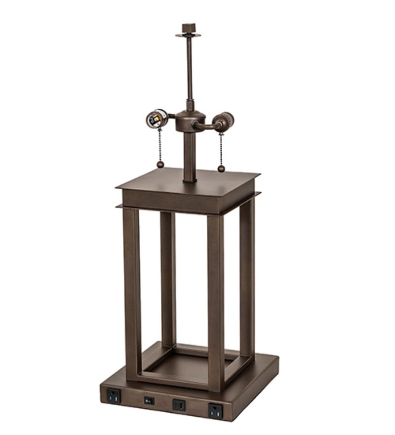 279647 29 in. High Mission Table Base - Tyler Bronze
