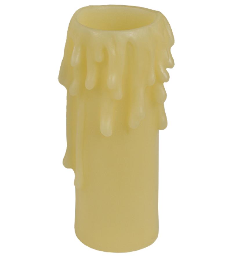 199105 4 in. High Candle Cover - Ivory
