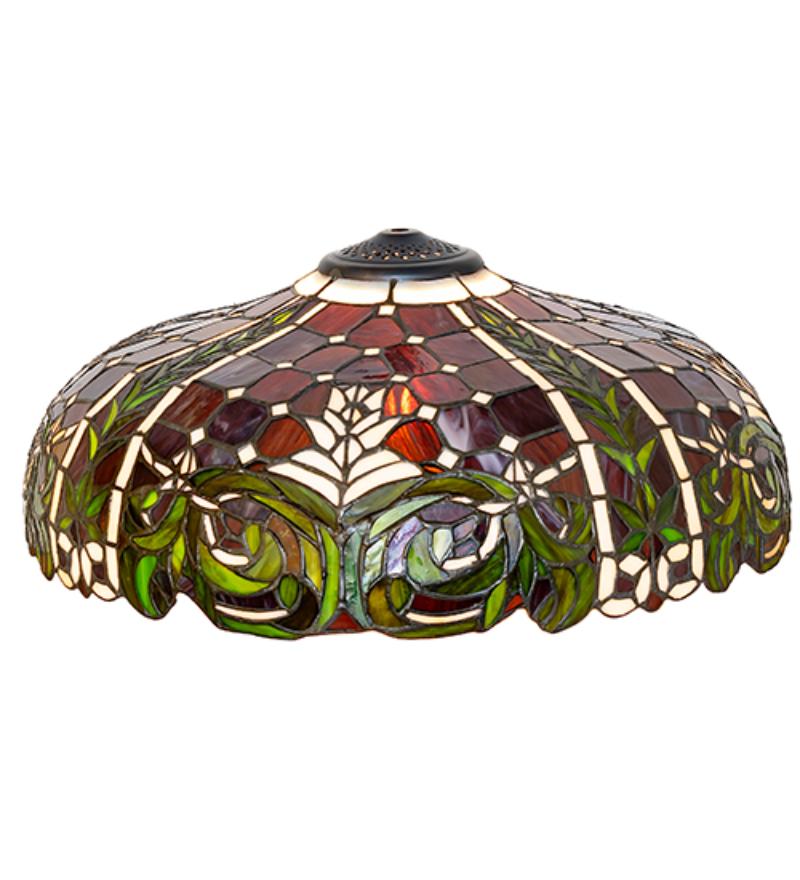 30266 18 in. Wide Bavarian Shade - Stained Glass