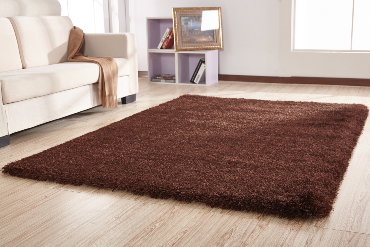 Picture of Amazing Rugs NS2004-57 5 x 7 ft. Chubby Shaggy Hand Tufted Area Rug in Brown
