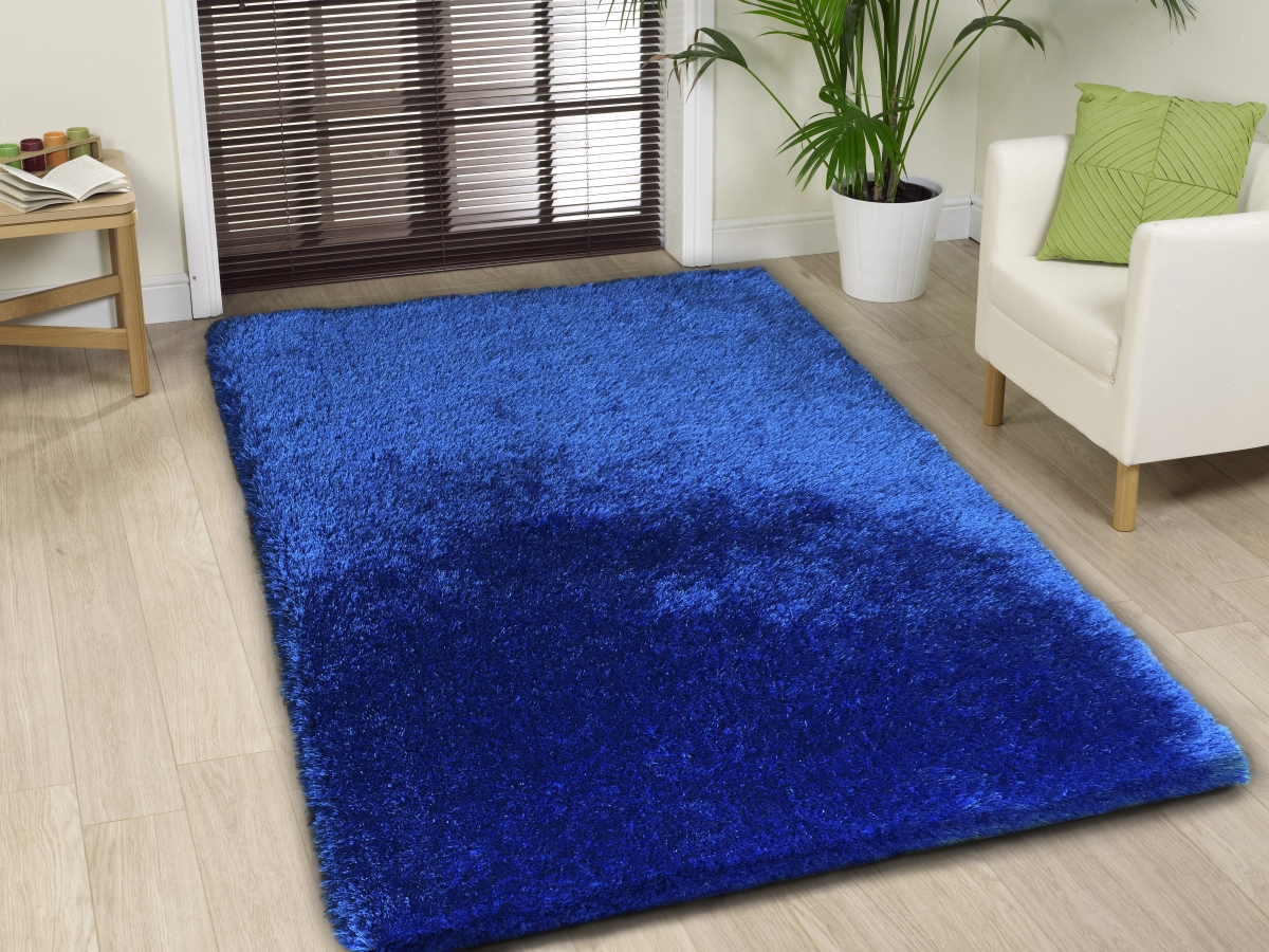 Picture of Amazing Rugs NS2008-57 5 x 7 ft. Chubby Shaggy Hand Tufted Area Rug in Blue