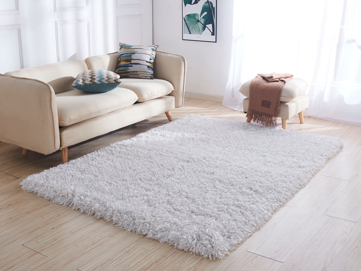 Picture of Amazing Rugs CC2022-811 8 x 11 ft. Coral Hand Tufted Shag Area Rug in White