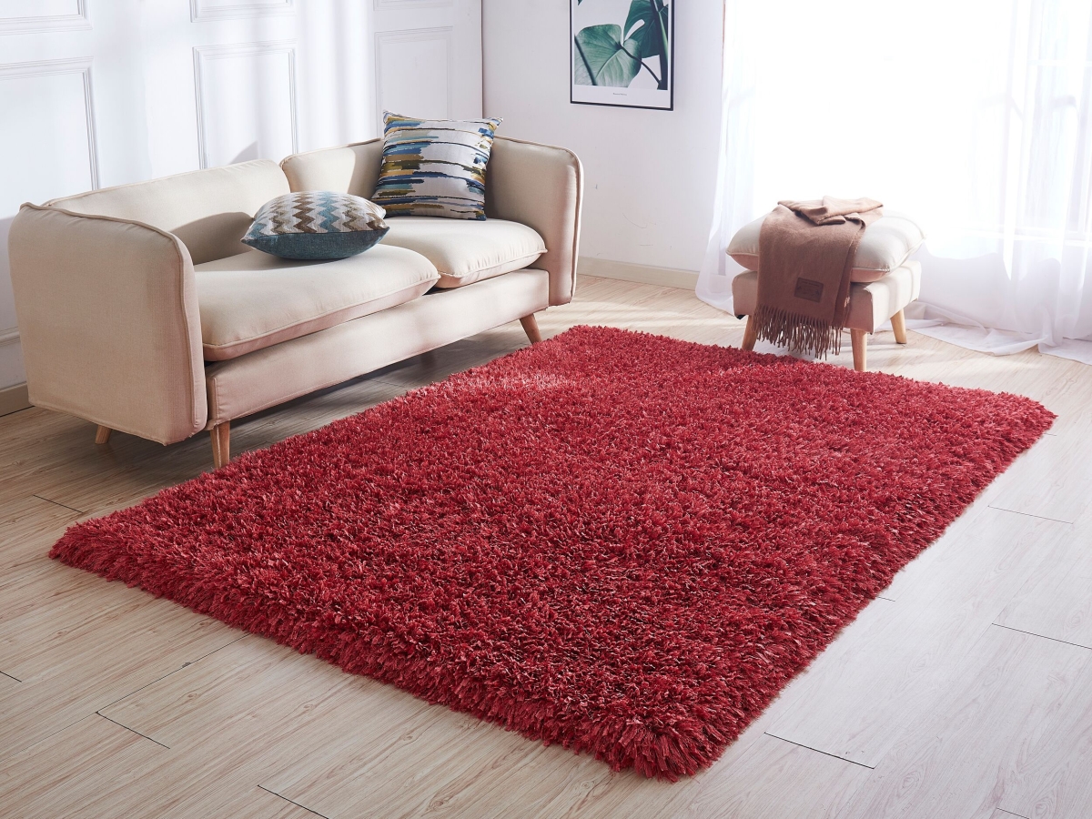 Picture of Amazing Rugs CC2026-57 5 x 7 ft.Coral Hand Tufted Shag Area Rug in Peach