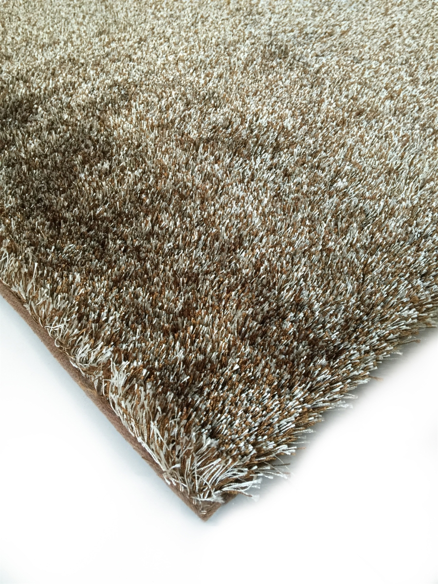 Picture of Amazing Rugs A1001-23 2 x 3 ft. Fuzzy Shaggy Beige & Brown Hand Tufted Area Rug