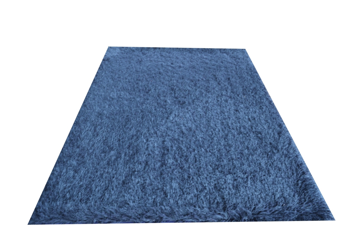 ROY40357 Royal Shag Rug, Blue - 5 x 7 ft.