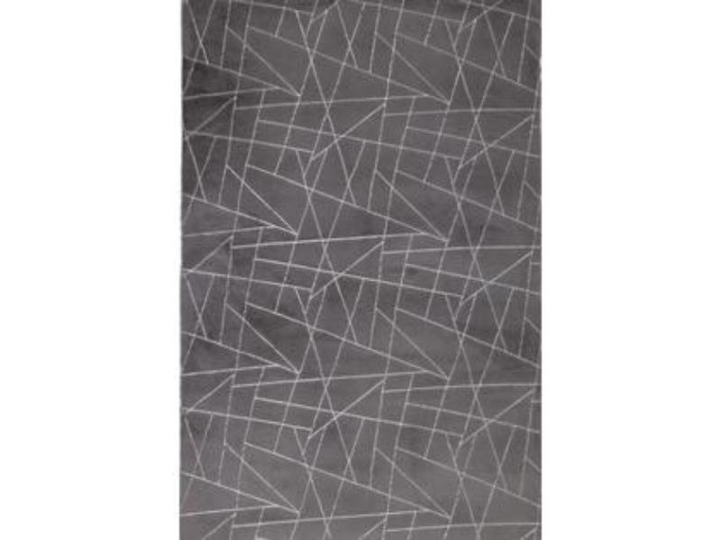 5 ft. x 7 ft.-6 in.  Area Rug, Grey & Silver
