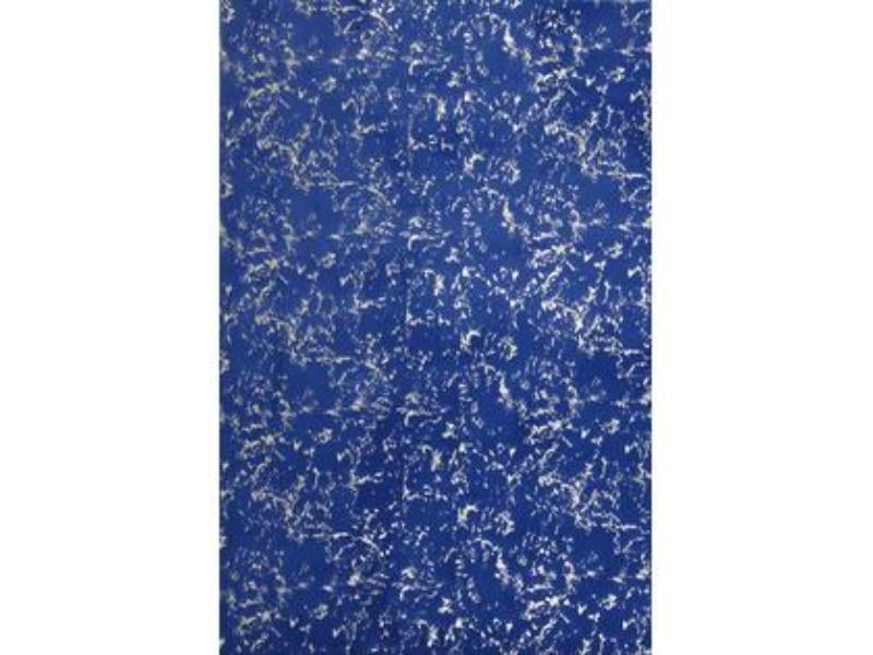 5 ft. x 7 ft.-6 in.  Area Rug, Blue & Gold