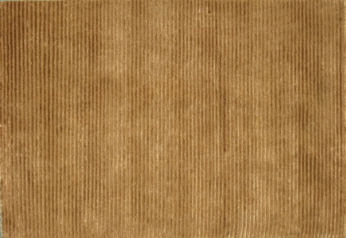 SIL180123 Silicon Hand Knotted Contemporary Silicon Area Rug, Gold