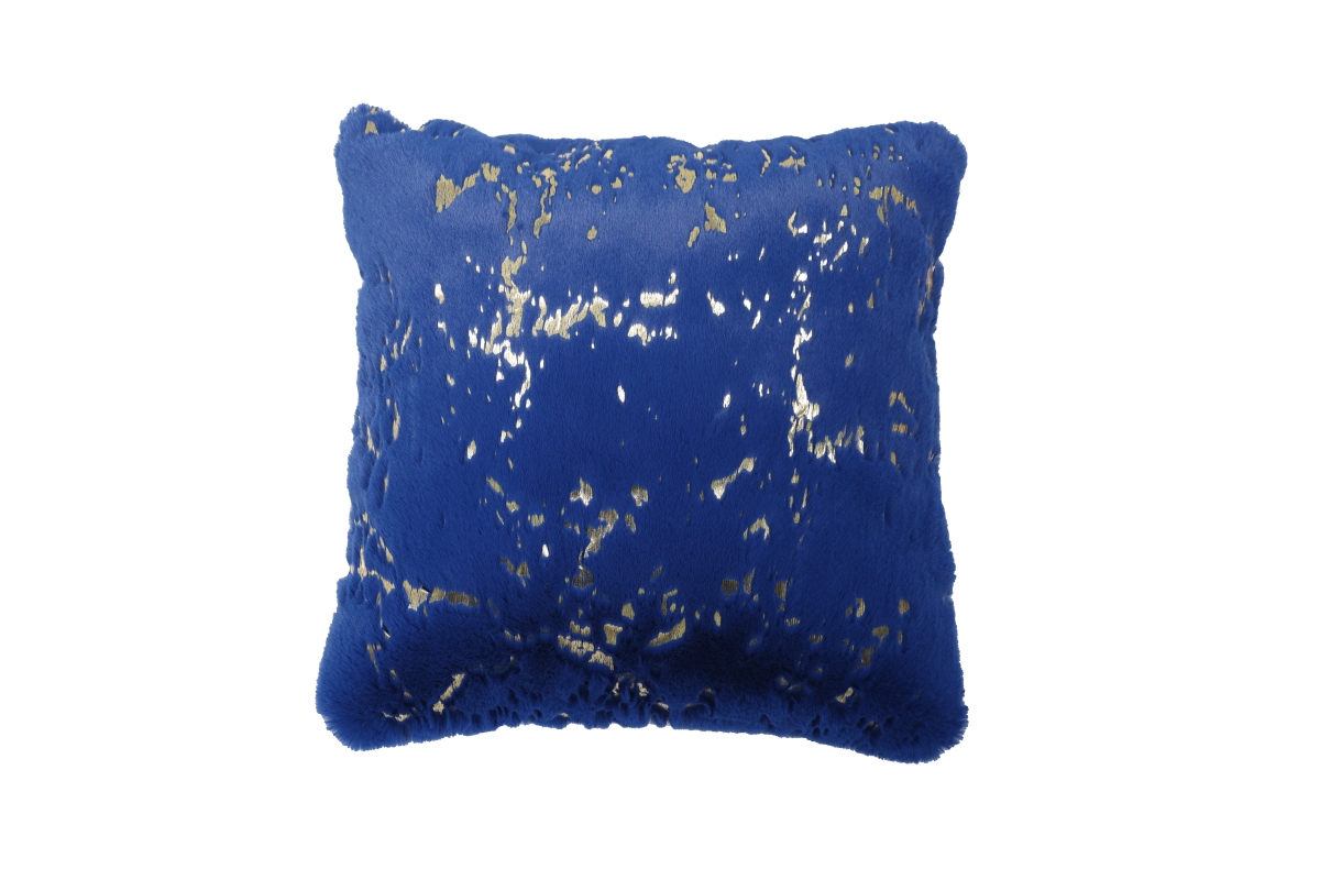 BREAPIL8091818 Brea Pillow, Blue & Gold