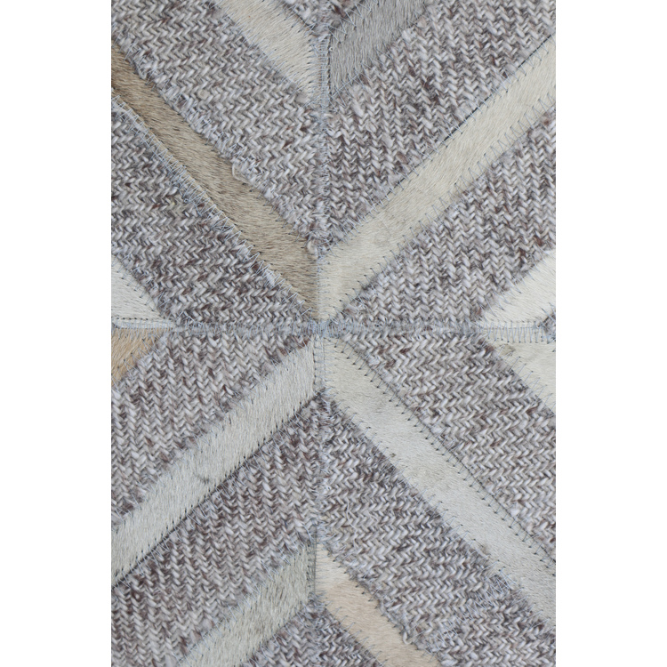 TEX325810 8 x 10 ft. Texas Rustic & Contemporary Rectangle Area Rug - Gray