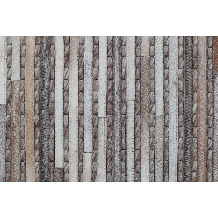 TEX527810 8 x 10 ft. Texas Rustic & Contemporary Rectangle Area Rug - Brown