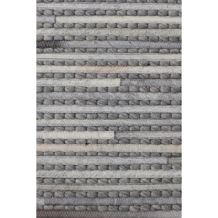 TEX528810 8 x 10 ft. Texas Rectangle Area Rug - Gray