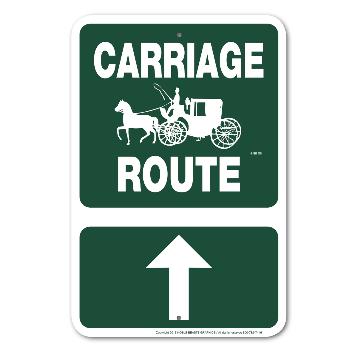 146681 Carriage Route (Arrow Up) 146681