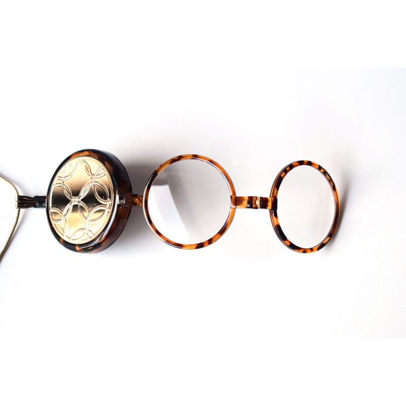 Picture of Neckglasses 9149 Emily Circle Reading Glass - Gold&#44; Strength 1.5