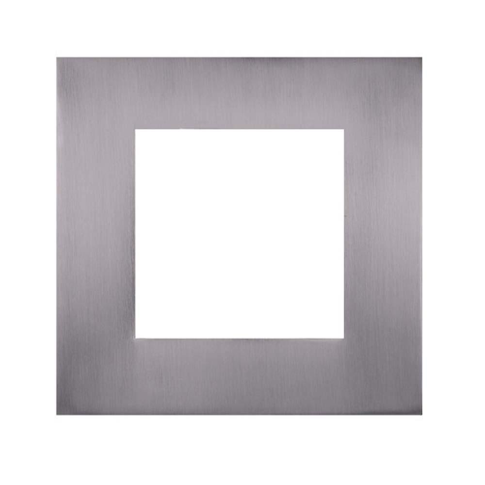 Picture of Nicor Lighting DLE4-TR-SQ-NK Square Nickel Faceplate for DLE4 Series Downlight
