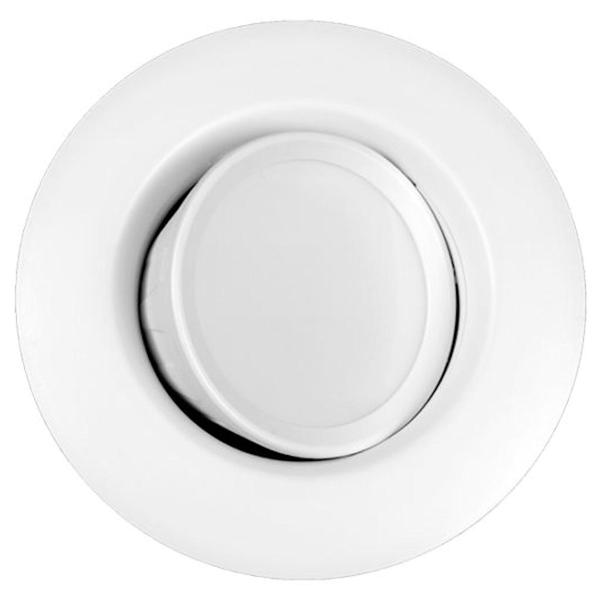 LED Gimbal Round Downlight - White - 6in. - 832 Lumens - Dimmable
