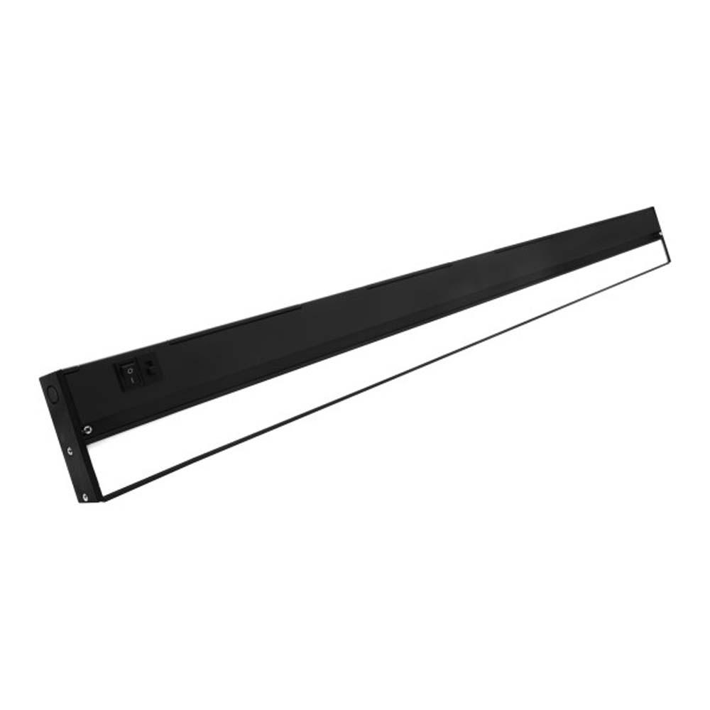 Picture of Nicor Lighting NUC540SBK 40 in. NUC-5 Series Black Selectable LED Under Cabinet Light