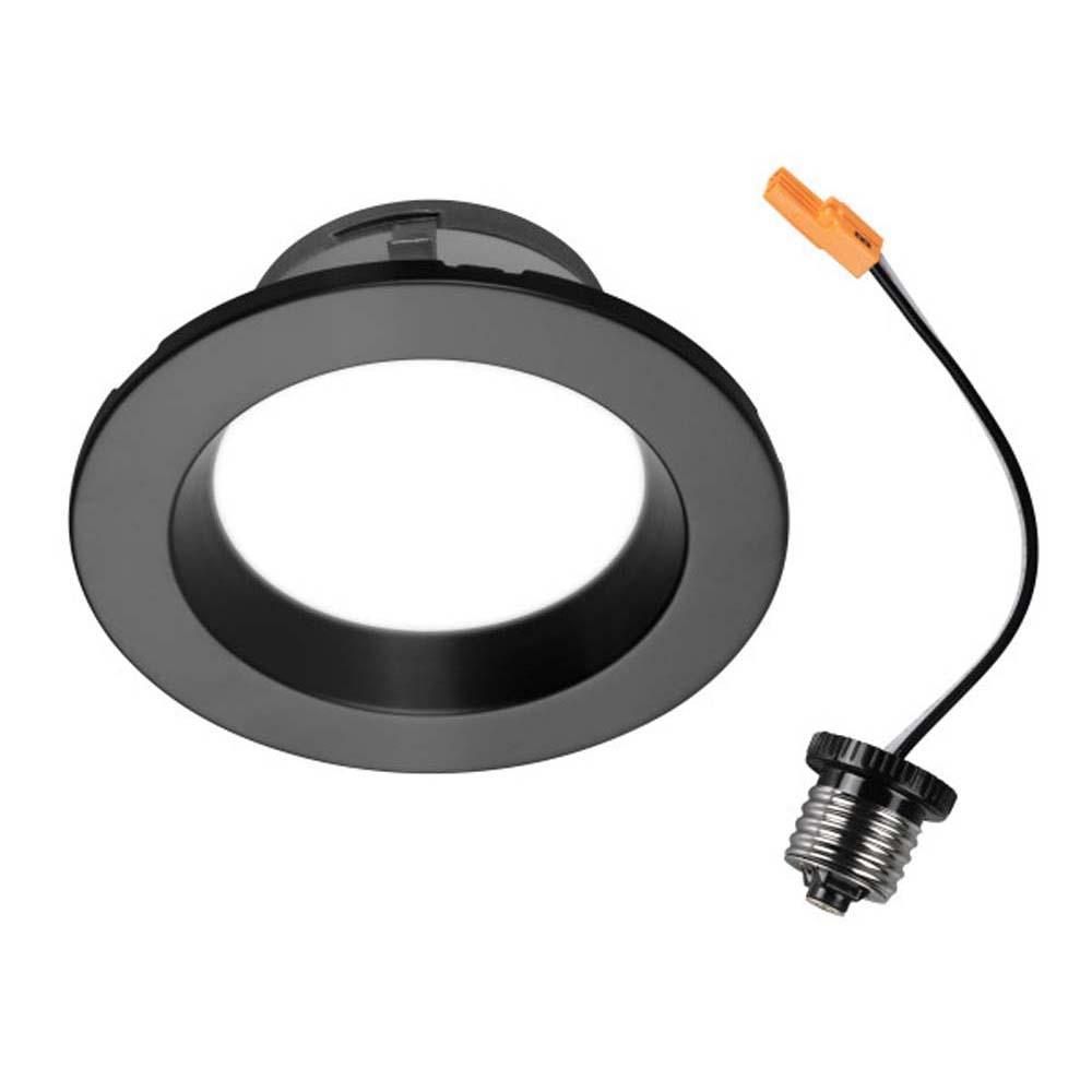 Picture of Nicor Lighting DLR45061205KNK 4 in. DLR4 V5 Nickel Recessed LED Downlight - 5000K