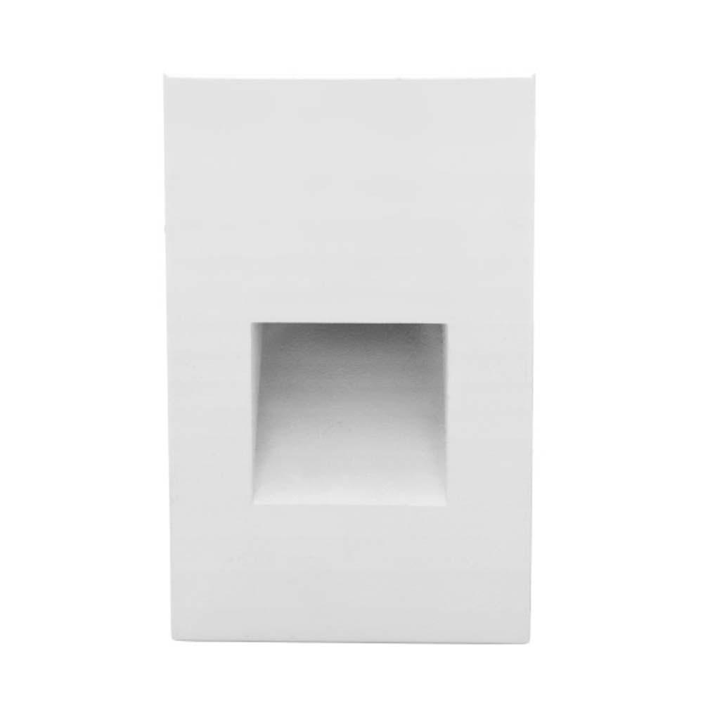 LED Step Light - White - 3 x 5 in. - Wet Location - 3000K Warm Light