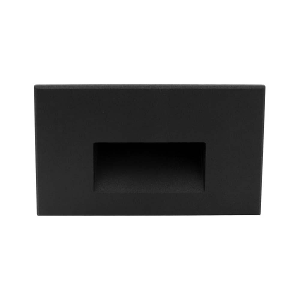 LED Step Light - Black - 5 x 3 in. - Wet Location Rated - 3000K