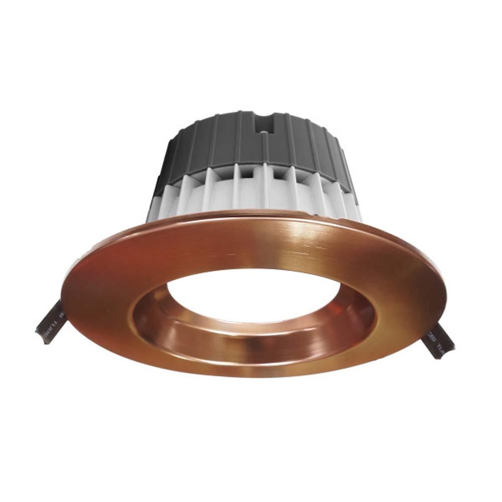 Picture of Nicor Lighting CLR62SWRVS9AC 6 in. CLR-Select Aged Copper Commercial Canless LED Downlight Kit