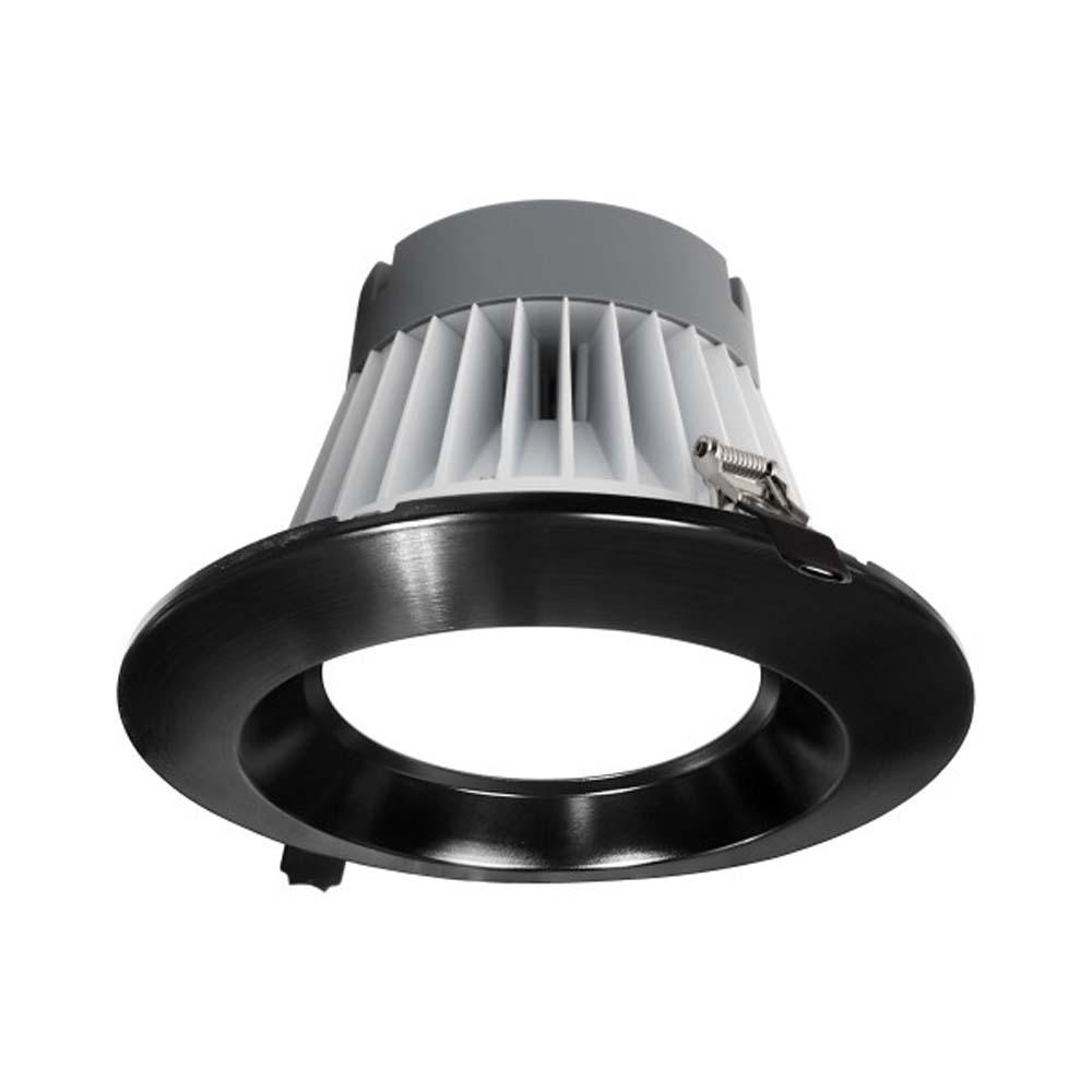 Picture of Nicor Lighting CLR82HWRVS9BK 8 in. CLR-Select Black High Output Commercial Canless LED Downlight Kit