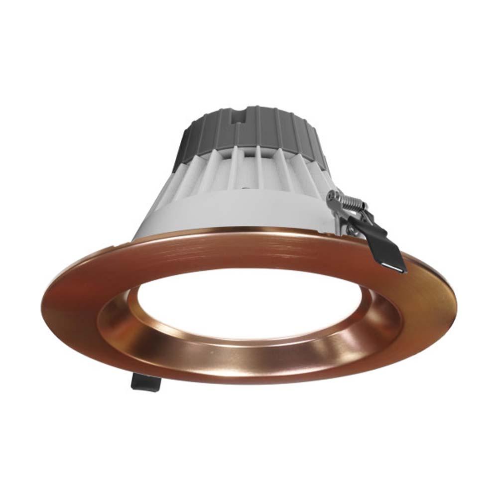 Picture of Nicor Lighting CLR82SWRVS9AC 8 in. CLR-Select Aged Copper Commercial Canless LED Downlight Kit