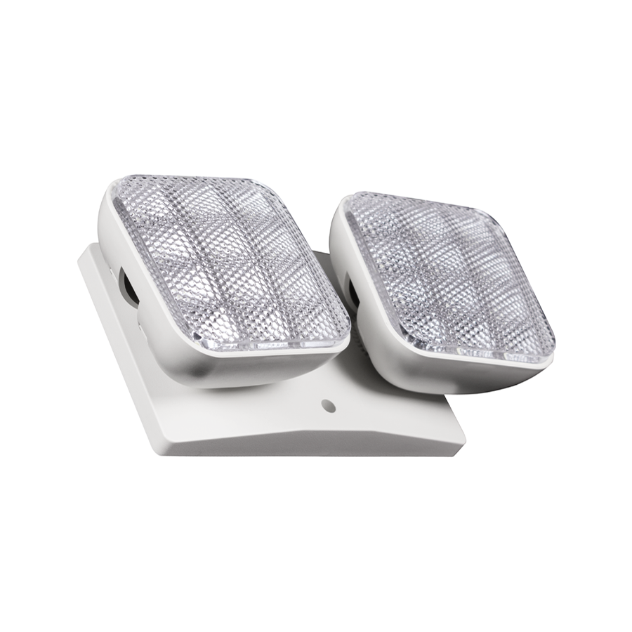 ERH2WH 1.5 watt 226.8 lm Emergency LED Remote Light, White - Fixture Double Head K