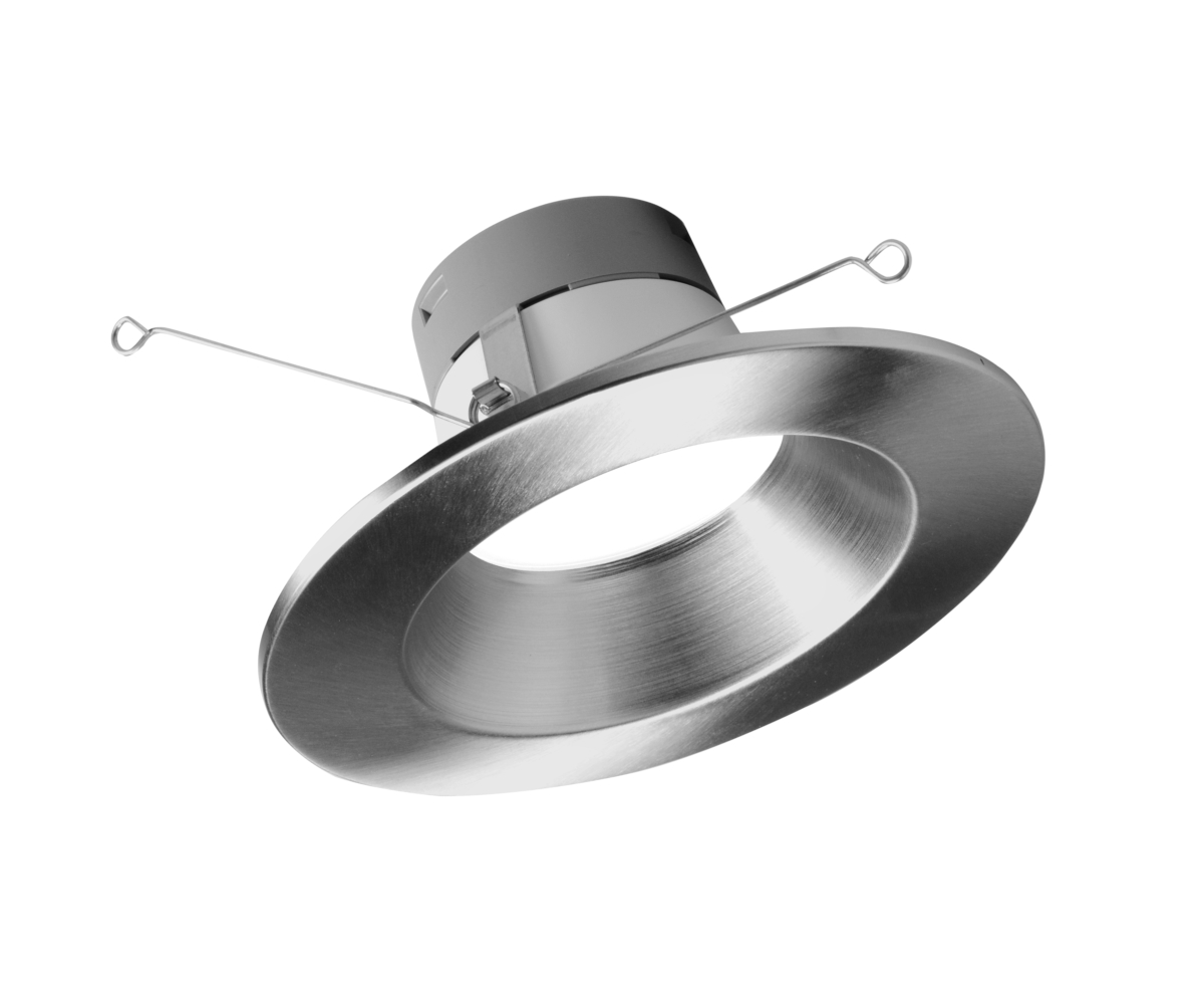Picture of NICOR Lighting DLR56609120SNK DLR56(v6) 5/6-inch Nickel 900 Lumen Selectable Recessed LED Downlight