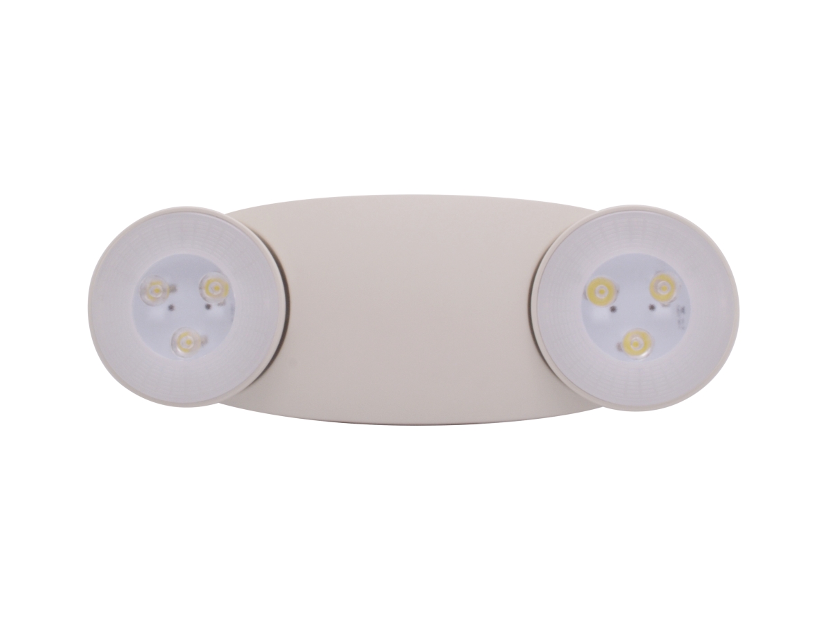 Picture of NICOR Lighting EML71UNVWH EML Series High-Output Emergency LED Light Fixture with Battery Backup