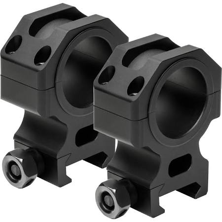 30 mm Tactical Ring with 1.3 in. Centerline - Black